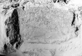 Belo. Reste d'un bassin à salaison ou garum (sur la plage, à l'Ouest du site).