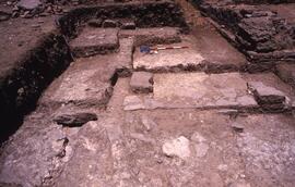 Passage H (H3). Cardo et passage H vue du sud.