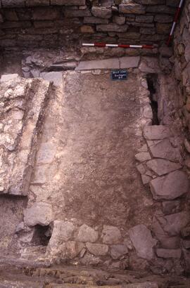 Boutiques B5 arrière boutique. Vue du sud.