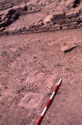 Marché. Édifice aux deux escaliers/Sondage 11.