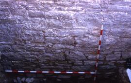 Terrasse Forum (S. T2)/Sondage T2 (Angle nord ouest) mur de soutènement de l'esplanade des temple...