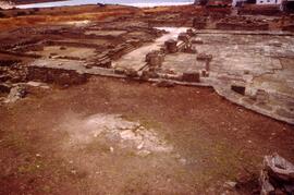 Forum (moitié Ouest)/Moitié ouest est édifices de l'ouest. Vue du nord.