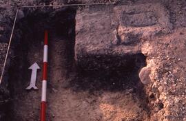 Marché. Édifice aux deux escaliers/Sondage 11.