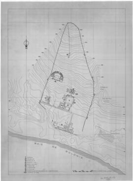 Plan général de Baelo avec localisation des bâtiments.