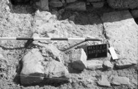 Bâtiment F/Sondage escalier.