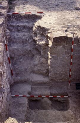 Terrasse Forum (S. T3)/Podium (T3). Vue de l'ouest.