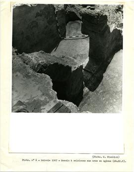 Photo. nº 6- Bolonia 1967-Bassin à salaisons aux arcs en ogives (24.CC.V).