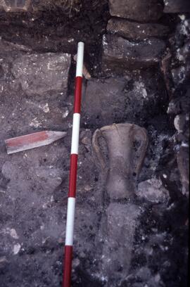 Secteur III/Salle VIII 1. Angle NW/Vue prise Nord.