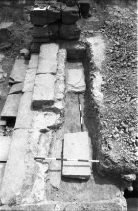 S. Ouest/Sondages 2 et 7 entre bases de l'arc/S. 2 et 7 entre bases de l'arc.