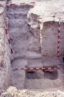 Terrasse Forum (S. T3)/Podium (T3). Vue de l'ouest.