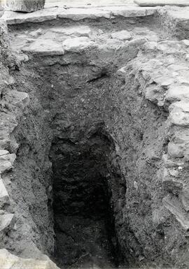 Belo oct. 1979. B 9. Sondage S 8. Vue du Nord vers le Sud.