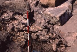 Marché. Édifice aux deux escaliers/Sondage 8.