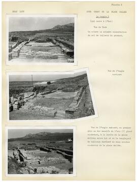 Belo 1970. Côte ouest de la place dallée. Le temple F (qui ouvre à l 'Est).