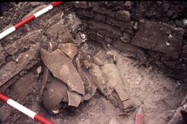 Secteur III/Salle VIII 1. Angle NW/Vue prise Nord.