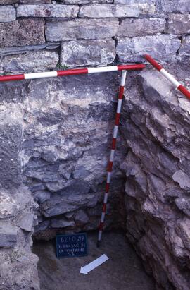 Terrasse Forum (S. T1)/Terrasse de la fontaine S.1/Terrasse forum sondage angle NE (T1).