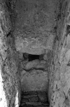 Galerie occidentale/Passage entre E et F.