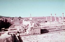 Decumanus. Baelo (decumanus-place dallée) double.