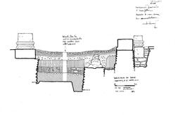Basilique de Baelo. Sondage E-Coupe Est.