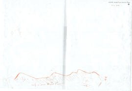 Corniche du portique Ouest du forum. Bloc d’archi 3000.