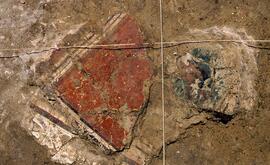 Bâtiments G. Enduits peints.