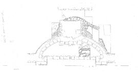 La fontaine. Baelo. Plan de la fontaine.