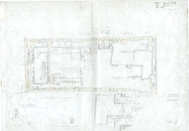 Temple A. Plan. Nivellement général.