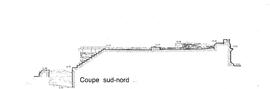 Temple B : B 2. Coupe Sud-Nord. S. 18.