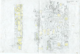 Est des temples. Mur tombé.