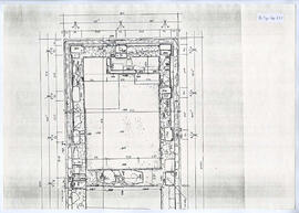 Temple B 1/50. Dimension, 1/2 + 2/2..