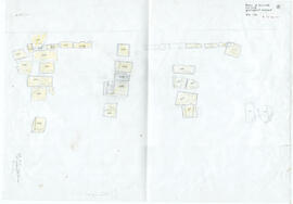 Est des temples. Mur tombé, grand appareil uniquement.