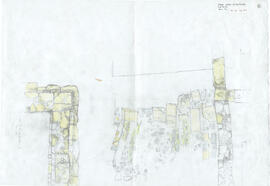 Est des temples. Mur tombé.