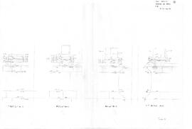 Temple B. Dimensions des profils.