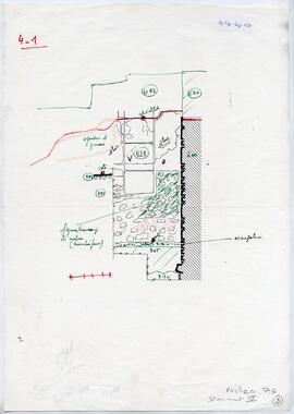 Sondage 4-1. Archéo P 6. Document IV.