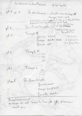 les données archéologiques.