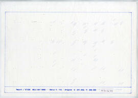 Bâtiment Nord, relevé de points.